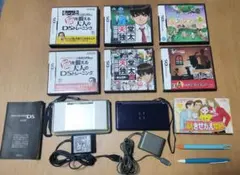 ニンテンドー DS 本体 ホワイト 訳あり ソフト7本 充電器 ケースフル