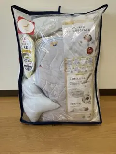 サンデシカ ぜんぶ洗えるベビーミニ羽毛ふとん8点セット おまけ5点付きのサムネイル