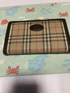 チ*リ様 バーバリー　Burberry's 2つ折り財布 がま口