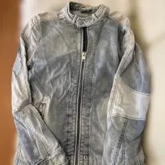 DIESEL JAMBRA ジョグジーンズ デニムスエットライダースセットアップ