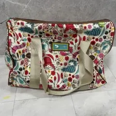 希少 一澤信三郎帆布 2WAY ドラムバッグ 総柄 ショルダーバッグ アトム 