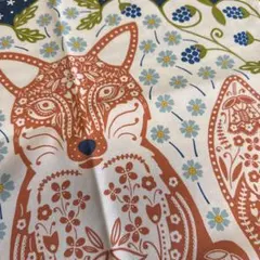 【新品未使用】アルスターウィーバーズ 森のキツネのティータオル