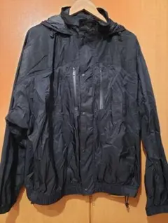 シュタイン NYLON TWILL HOODED ZIP UP JACKET 黒 - メルカリ