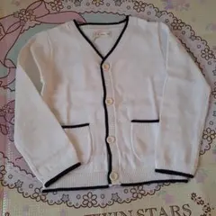 Lily ivory カーディガン 110