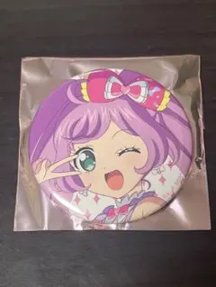 真中らぁら 缶バッジ 映画アイカツ×プリパラ