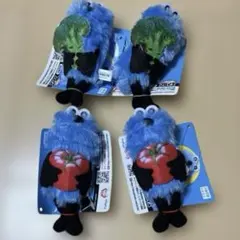 パペットスンスン 食べ物マスコット 4点のサムネイル