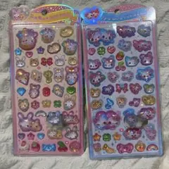 うるちゅるポップシール フワフワらびちゃん　まじかるみゅーちゃん