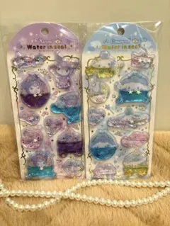 正規品　ウォーターシール　サンリオ　クロミ　シナモロール　シール