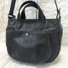 Dakota ダコタ ワンショルダー ブラック ハンドバッグ レザーのサムネイル