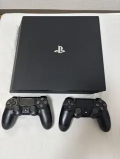 PS4 Pro 1TB コントローラー2つ付き★ファイナルファンタジー付