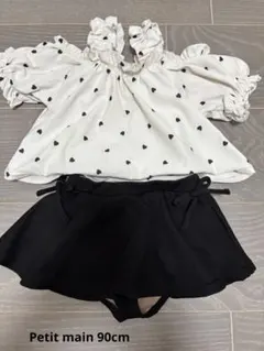 Petit main 水着 セパレート 90cm