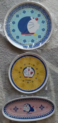 非売品！新品！未使用！ドラえもんプレート3枚セット
