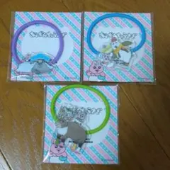 おぱんちゅうさぎ ローソン ヘアゴム3種