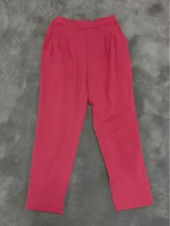 GLOBAL WORK ウツクシルエット テーパードパンツ ピンク Sサイズ