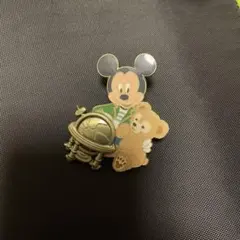 ミッキー・ダッフィー 20周年ピンバッジ