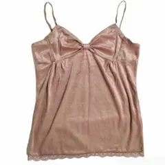 00sVintage 姫ギャル リボンキャミ LIZLISA系 coquetteのサムネイル