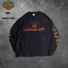 ハーレーTシャツ グリーンフレイム クローバー ビンテージT - メルカリ
