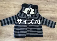 baby GAP ディズニー　サイズ70 ニット　カーディガン　ミッキー