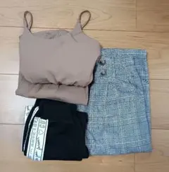 ボトムス　まとめ売り　120　キッズ　女の子　3点セット