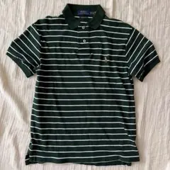 Polo Ralph Lauren ボーダー ポロシャツ グリーン XSのサムネイル