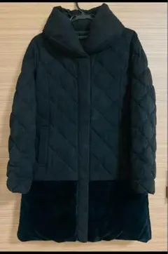 VICKY ダウンコート ダウン90% 美品 ブラック キルティング