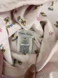 Ralph Lauren リバーシブルパーカー　9M ピンク