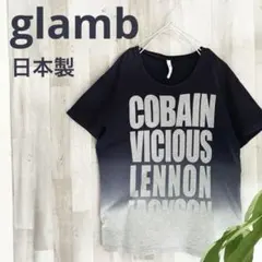 グラム glamb 日本製 ビックプリント Uネック アーティストTのサムネイル