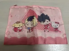 ハイキュー!! サンリオキャラクター ポーチ　ガチャガチャ