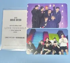 映画 BTS LOVE YOURSELF 入場特典 ライブフォトカード 2枚