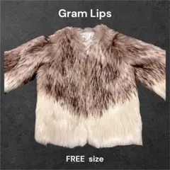 Gram Lips グラデーションファーコート FREE sizeのサムネイル