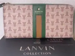 【新品未使用】LANVIN COLLECTION 長財布 ラウンドファスナーのサムネイル