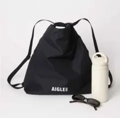 オトナミューズ 11月号 付録 AIGLE 2WAYナップサック トートバッグ