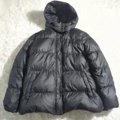 オールドユニクロ XL ダウンジャケット 2WAY フード取り外し可
