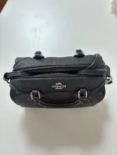 【COACH】コーチ　星柄ラメ入りショルダーバッグ　ミニバッグ