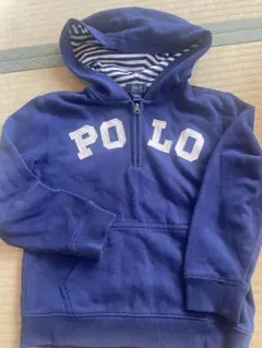 ラルフローレン　POLO ネイビー フード付きパーカー