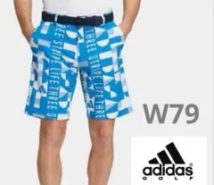 【新品】adidas ゴルフ グラフィックプリント ショートパンツ 79