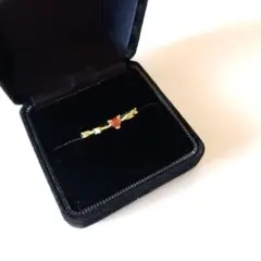 アクアマリンカラー（13号）ルビーカラーリング（16号）