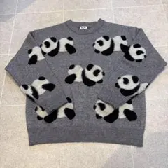 パンダ柄 セーター