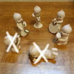 キューピー 楽器演奏 フィギュア 4体セット