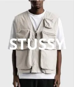 Stussy Australia キルティングベスト ライトグリーン - メルカリ