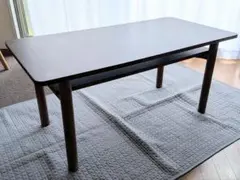 ❤️MUJI Wooden Middle Table Walnut Wood Width 110cm With Shelf