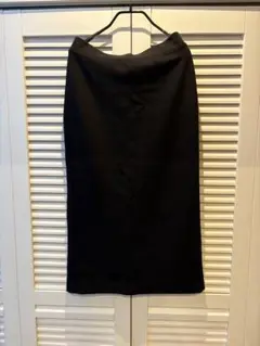 UNIQLO ブラック ロングスカート Lサイズ