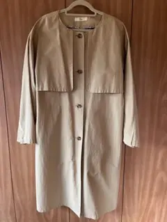 hanaさま専用　ベージュ ロングコート ボタン付き