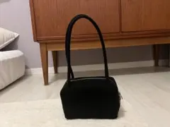 MARLONカーフレザートートバッグ（小型ポーチ付き）made in Italy