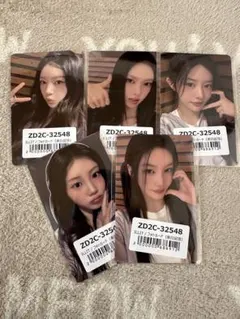 ILLIT 時よ止まれ 来日記念 ラキドロ 5枚セット コンプ トレカ