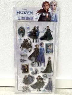 ディズニー　アナ雪シール　アナと雪の女王　アナ　エルサ　シール　ぷくぷくシール