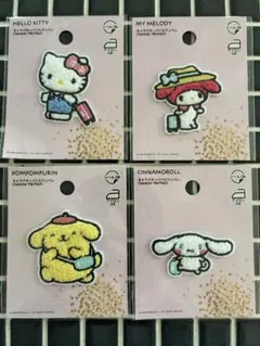 キャンドゥ サンリオ ワッペンシール