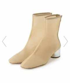 大値下ADAM ET ROPE' FEMME アダムエロペ シアーショートブーツのサムネイル