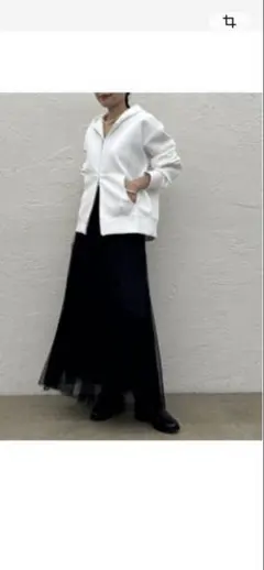 タグ付未使用♡大人気♡ラウンジドレスポンチプルオーバー ブラック S 