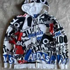 adidas オリジナルス フルジップ パーカー トレフォイル